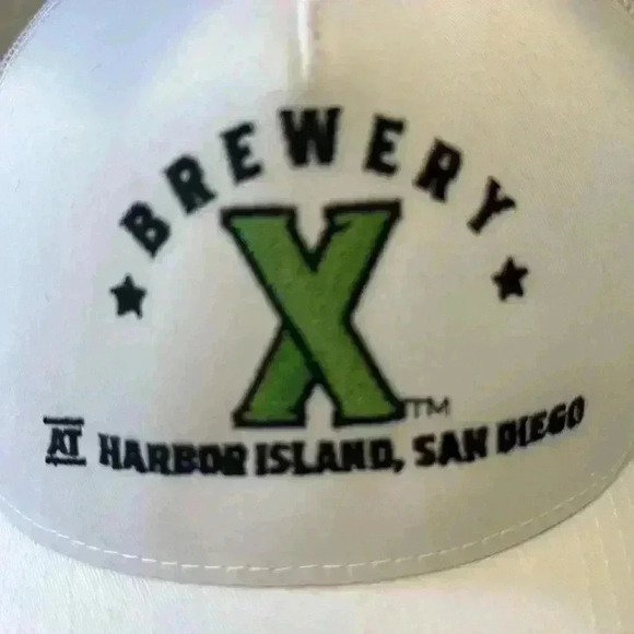Brewery X SnapBack White Trucker Hat - Picture 2 of 8